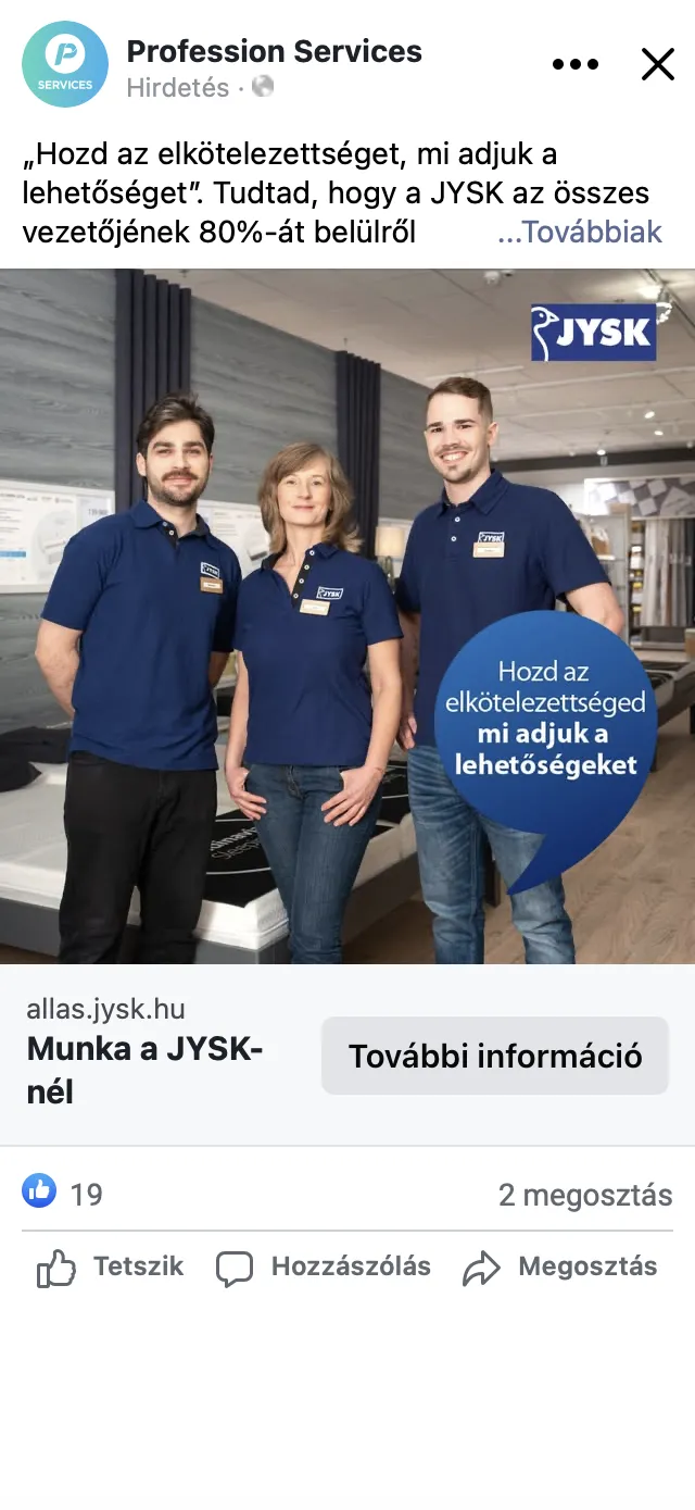 minket választottak